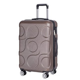 Rolling Luggage Spinner Wheels 24 Inch Suitcase Trolley Men Abs+Pc Travel Bag Trunk Student