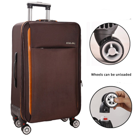 New Fashion Oxford Rolling Luggage Spinner Men Student Trolley Bag Suitcases Travel Bag Business