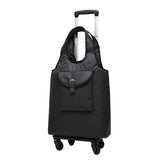 Travel Suitcase Bag,Cabin Luggage,Oxford Cloth Handbag With Wheel ,Grocery Shopping Cart,52*35*18