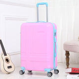 Rolling Luggage Spinner Wheels 24 Inch Suitcase Trolley Men Abs+Pc Travel Bag Trunk Student