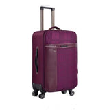 Oxford 24 Inch Travel Rolling Luggage Suitcase Business Travel Rolling Baggage Bags  Spinner