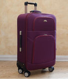 Oxford 24 Inch Travel Rolling Luggage Suitcase Business Travel Rolling Baggage Bags  Spinner