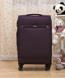 Oxford 24 Inch Travel Rolling Luggage Suitcase Business Travel Rolling Baggage Bags  Spinner