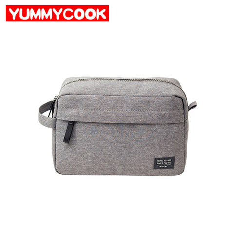 Travel Men Bath Bag Cables Organizer Trip Cosmetic Toiletry Case Makeup Beauty Wash Pouch