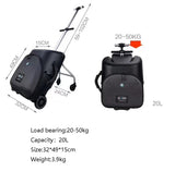 Carrylove High Quality And Convenient Kids Scooter Suitcase Lazy Carry On Rolling Luggage Ride On