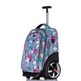 Trolley Schoolbag With Wheel,Multi-Function Suitcase,Student Outdoor Luggage,19"Inchboarding