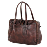 Top Leather Women'S Travel Handbag Carry On Luggage Shoulder Bags Female Duffle Travel Tote Large