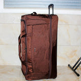 34"Large Capacity Trolley Case,One-Way Wheel Oxford Cloth Luggage,Foldable Waterproof Men'S And