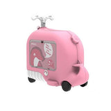 Multi-Functional Children'S Trolley Case,Can Ride Children'S Toy Suitcase,Cartoon One-Way Wheel
