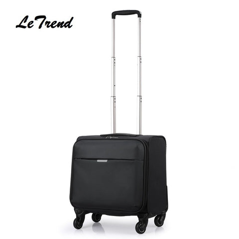 Business16/18Inch Business Oxford Travel Multi-Function Luggage Trolley Men Large Capacity Travel