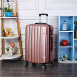 Travel Suitcase With Wheels 24 Inch Girl Trolley Case Rolling Carry-On Luggage Travel Bag Box Woman