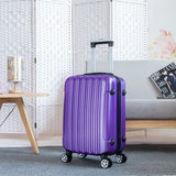 Travel Suitcase With Wheels 24 Inch Girl Trolley Case Rolling Carry-On Luggage Travel Bag Box Woman