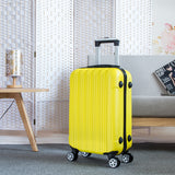 Travel Suitcase With Wheels 24 Inch Girl Trolley Case Rolling Carry-On Luggage Travel Bag Box Woman