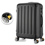 Travel Suitcase With Wheels 24 Inch Girl Trolley Case Rolling Carry-On Luggage Travel Bag Box Woman