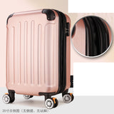 Travel Suitcase With Wheels 24 Inch Girl Trolley Case Rolling Carry-On Luggage Travel Bag Box Woman