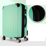Travel Suitcase With Wheels 24 Inch Girl Trolley Case Rolling Carry-On Luggage Travel Bag Box Woman