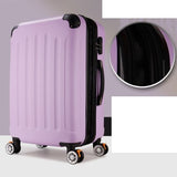 Travel Suitcase With Wheels 24 Inch Girl Trolley Case Rolling Carry-On Luggage Travel Bag Box Woman