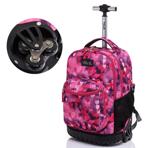 Canvas L,Boy And Girl Waterproof Suitcase,Primary School Multi-Function Trolley