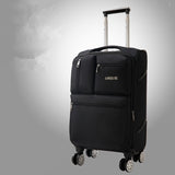 Luggage Trolley Luggage Female Male20 24 28Luggage Oxford Fabric Travel Bag Commercial Check