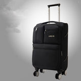 Luggage Trolley Luggage Female Male20 24 28Luggage Oxford Fabric Travel Bag Commercial Check