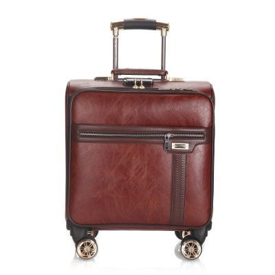 Shop Retro Suitcase,Square Trolley Case,18Inc – Luggage Factory