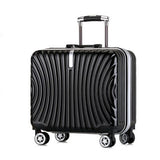 Pc New Trolley Case,18" Inch Business Boarding Box,Universal Wheel Luggage,High Quality Lightweight