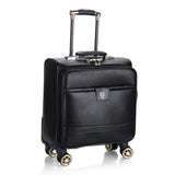 18-Inch Trolley Case,Business Men'S Luggage,Cross-Section Travel Suitcase, Universal Wheel