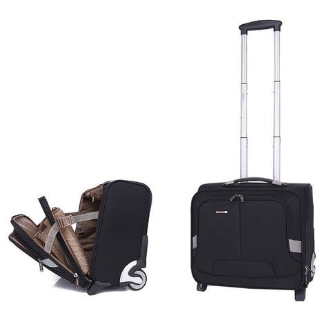 Oxford Cloth Suitcase,High Quality Luggage,Fashion Trolley Case,Portable Trunk,16 Inch Business