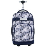 Student Trolley Bag,Men'S And Women'S Fashion Trend Double Shoulder Bag,Large-Capacity