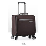 18"Trolley Case,Female Flight Attendant Boarding The Chassis,Universal Wheel Cross Section