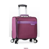 18"Trolley Case,Female Flight Attendant Boarding The Chassis,Universal Wheel Cross Section