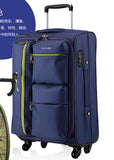 Universal Wheels Trolley Luggage Travel Bag Soft Box Luggage Bag 20 22 24 26 28 Luggage,High