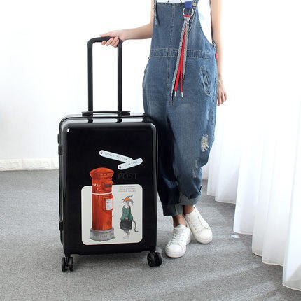 Wholesale!Vintage Uk Post Abs+Pc Hardside Case Travel Trolley Luggage,Girl'S 20 Inch Boarding