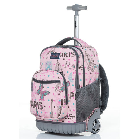 Personality Girl One-Way Wheel Trolley Bag,Student Suitcase,Multi-Function Luggage,16/18 Inch