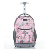 Personality Girl One-Way Wheel Trolley Bag,Student Suitcase,Multi-Function Luggage,16/18 Inch