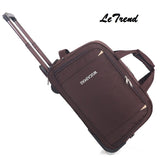 Letrend Rolling Luggage Men Travel Bag  Women Suitcases Wheel Trolley 20 Inch Business Carry On
