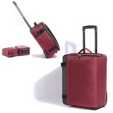 Travel Luggage,Folding Trip Case,Fashion Suitcase,20" Oxford Trolley Box,Double Trolley Folding