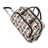 Portable Trolley Bag,19-Inch Suitcase,Folding Travel Pack,Large-Capacity Luggage Case,Waterproof