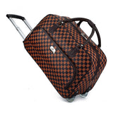 Portable Trolley Bag,19-Inch Suitcase,Folding Travel Pack,Large-Capacity Luggage Case,Waterproof