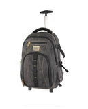 Men Cabin Rolling Luggage Bag With Wheels Canvas Trolley Bags Baggage  Bag Wheeled Backpack For Men