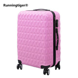 Rolling Luggage Spinner Wheels 24 Inch Suitcase Trolley Men Abs+Pc Travel Bag Trunk Student