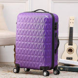 Rolling Luggage Spinner Wheels 24 Inch Suitcase Trolley Men Abs+Pc Travel Bag Trunk Student