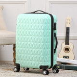 Rolling Luggage Spinner Wheels 24 Inch Suitcase Trolley Men Abs+Pc Travel Bag Trunk Student