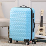 Rolling Luggage Spinner Wheels 24 Inch Suitcase Trolley Men Abs+Pc Travel Bag Trunk Student