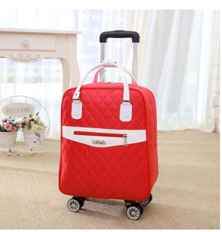 Universal Wheel Trolley Case,Boutique Luggage,Oxford Suitcase,Multi-Function Double Shoulder