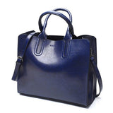 Leather Handbags Big Women Bag High Quality Casual Female Bags Trunk Tote Spanish Brand Shoulder