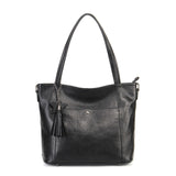 2019 New Genuine Leather Ladies Handbag Fashion Tassel Shoulder Bag Messenger Bag Brand Designer