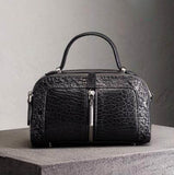 Naisibao 2019 New Women Genuine Leather Bag Embossing Fashion Luxury Women Handbags Shoulder Bag