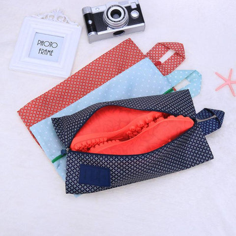 Waterproof Travel Storage Bag Zip Shoes Socks Underwear Storage Bag Container Clothes Luggage