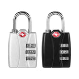 2Pcs/Set Resettable 3-Digit Tsa Customs Code Locks Travel Luggage Suitcase Combination Padlocks
